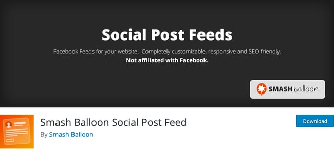 vulnerable wordpress plugins: Smash Balloon Social Post Feed